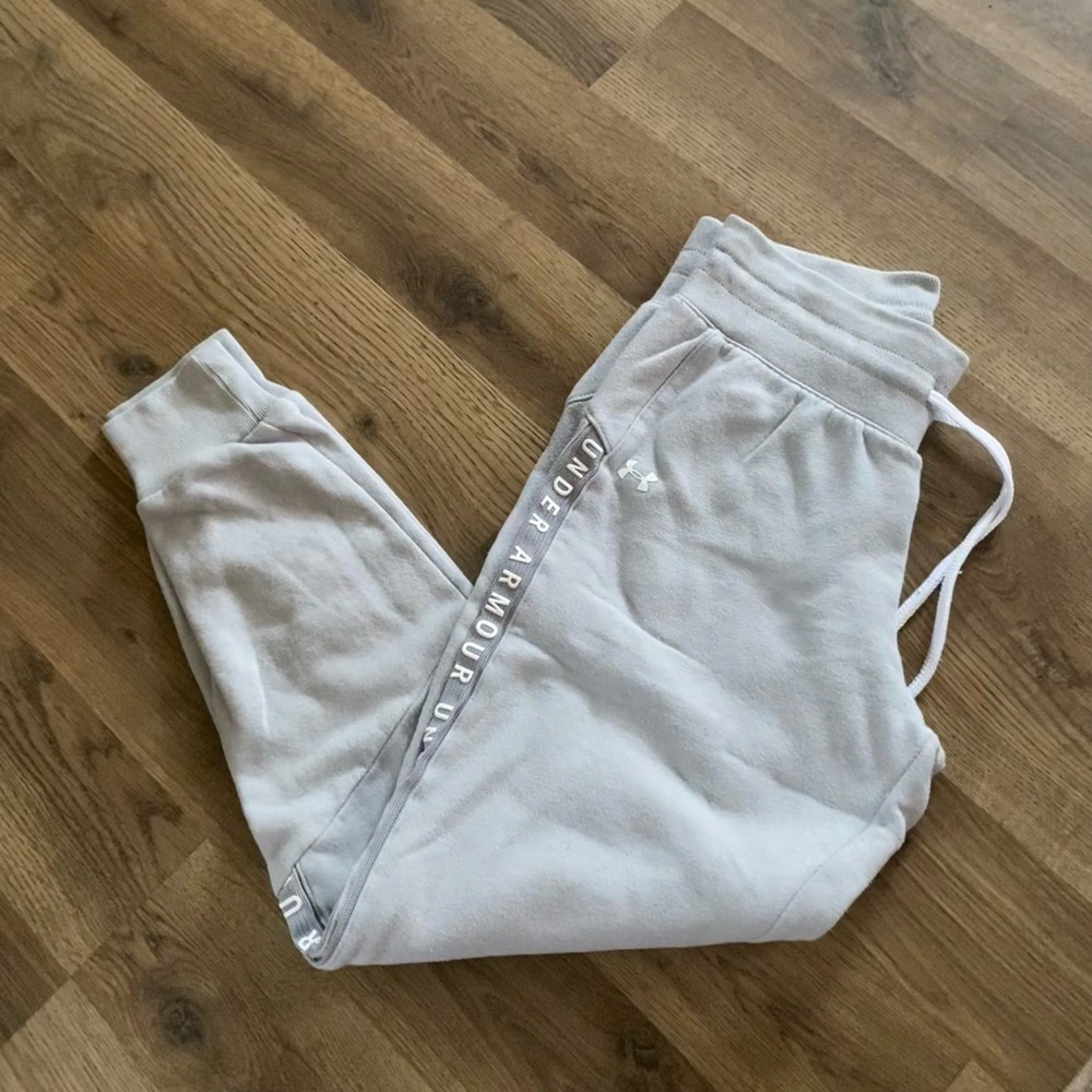 Under Armour Light Gray Sweatpants